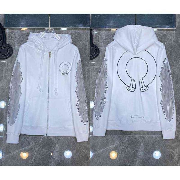 fashion classic designer hoodies luxury mens zipper ch horseshoe sanskrit cross print pullover hooded sweatshirts sweater woman loose jackts, Black
fashion classic designer hoodies luxury mens zipper ch horseshoe sanskrit cross print pullover hooded sweatshirts sweater woman loose jackts, Black