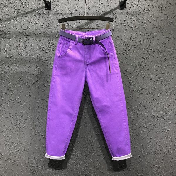 women's jeans bright purple ankle-length women arrival 2021 spring summer loose high waist embroidery letter female denim pants, Blue
women's jeans bright purple ankle-length women arrival 2021 spring summer loose high waist embroidery letter female denim pants, Blue