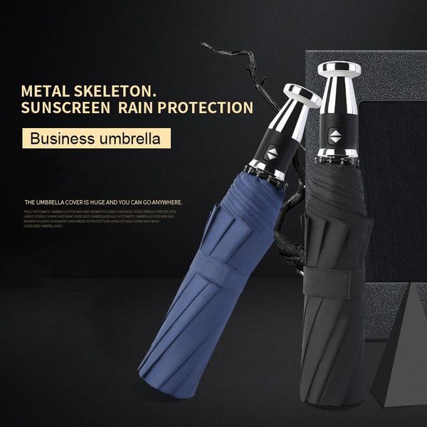 umbrellas automatic quality business umbrella rain women three-folding windproof outdoor golf men woman with silver-plated handle
umbrellas automatic quality business umbrella rain women three-folding windproof outdoor golf men woman with silver-plated handle