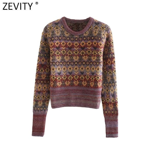 women vintage o neck flower print jacquard knitting sweater ladies chic long sleeve casual retro pullovers s534 210416, White;black
women vintage o neck flower print jacquard knitting sweater ladies chic long sleeve casual retro pullovers s534 210416, White;black