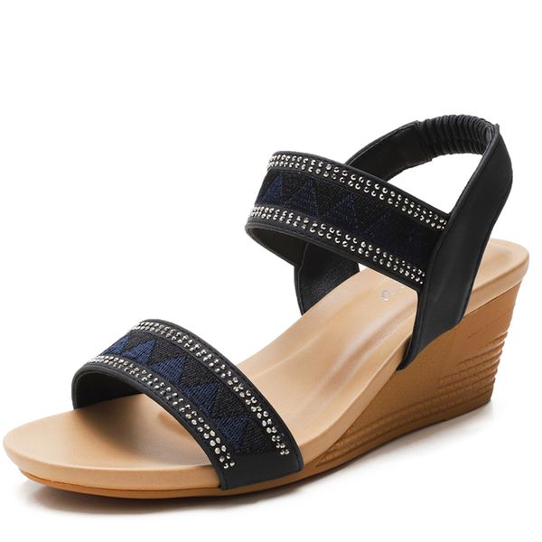 new style sandals, enlarged 35-42 yards, luxury designer heels 5 cm high, fabrics and rhinestones, round toe , trendy, fashionable, luxuriou, Black
new style sandals, enlarged 35-42 yards, luxury designer heels 5 cm high, fabrics and rhinestones, round toe , trendy, fashionable, luxuriou, Black