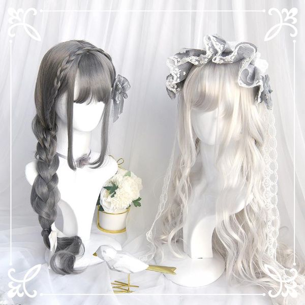 other event & party supplies bella philosophy wonder 2021 fashion woman pure white lolita wig natural micro roll air bangs grandma gray long
other event & party supplies bella philosophy wonder 2021 fashion woman pure white lolita wig natural micro roll air bangs grandma gray long