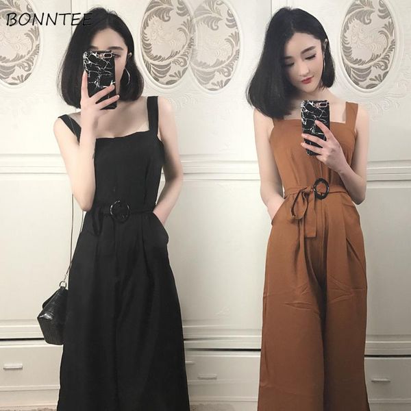 women's jumpsuits & rompers women strap all-match ladies sweet jumpsuit ulzzang womens korean sleeveless elegant summer wide leg trouse, Black;white
women's jumpsuits & rompers women strap all-match ladies sweet jumpsuit ulzzang womens korean sleeveless elegant summer wide leg trouse, Black;white