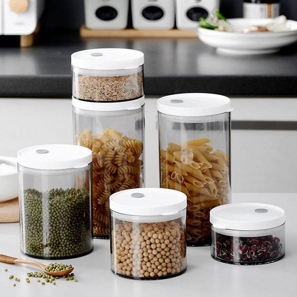 storage bottles & jars kitchen transparent sealed container food box plastic bottle grain dry organizer
storage bottles & jars kitchen transparent sealed container food box plastic bottle grain dry organizer