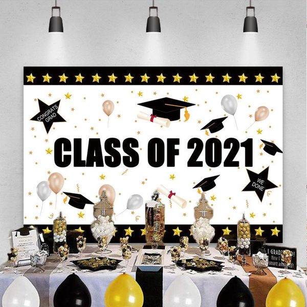 university graduation background wall decoration cloth 1.2m*0.8m party supplies black gold
university graduation background wall decoration cloth 1.2m*0.8m party supplies black gold