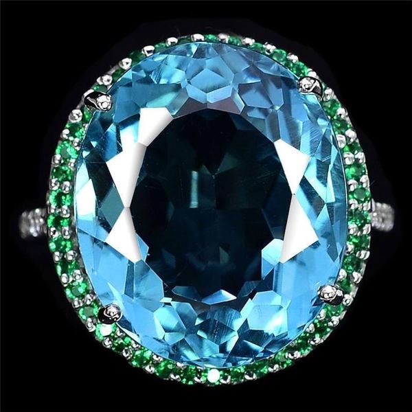 wedding rings luxury big sky blue cubic zirconia stone engagement signet for women rhinestone crystal fashion eternity ring r899, Slivery;golden 
wedding rings luxury big sky blue cubic zirconia stone engagement signet for women rhinestone crystal fashion eternity ring r899, Slivery;golden