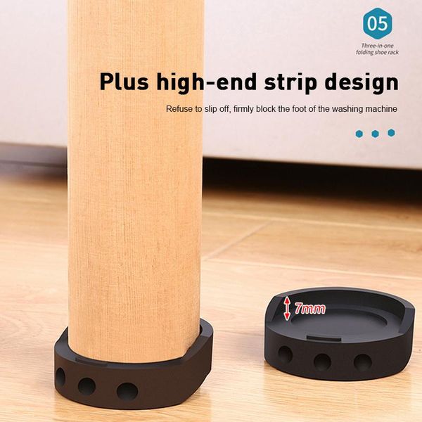 multipurpose 4pcs anti-vibration pad vibration feet pads washing machine rubber mat dryer universal bathroom accessories bath mats
multipurpose 4pcs anti-vibration pad vibration feet pads washing machine rubber mat dryer universal bathroom accessories bath mats