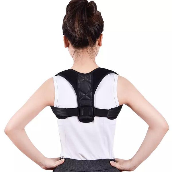sport back belt adjustable posture corrector child shoulder humpback correction belts support brace, Black;blue
sport back belt adjustable posture corrector child shoulder humpback correction belts support brace, Black;blue