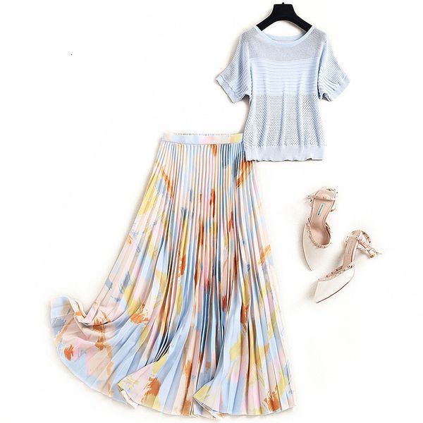 two piece dress summer mode 2piece outfits elegant short sleeve and knitting skirt plied casual twinset suit ba6m, White
two piece dress summer mode 2piece outfits elegant short sleeve and knitting skirt plied casual twinset suit ba6m, White