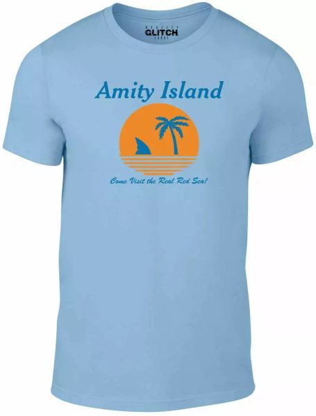 amity island men's t-shirt - jaws shark retro film tv joke gift 80's funny, White;black
amity island men's t-shirt - jaws shark retro film tv joke gift 80's funny, White;black