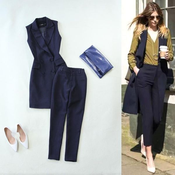 womens two piece sets tweed set solid color outfit plus size korean version of temperament slim thin suit women's pants, White
womens two piece sets tweed set solid color outfit plus size korean version of temperament slim thin suit women's pants, White