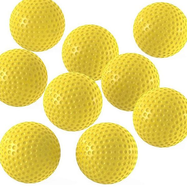 golf balls practice foam pack of 18 - dent resistant, limited flight, realistic performance, dimpled perfect for indoors
golf balls practice foam pack of 18 - dent resistant, limited flight, realistic performance, dimpled perfect for indoors