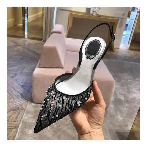 kmeioo wedding shoes woman elegant pearl slingback sandals pointed toe high heels women dress shoe ankle strap stiletto, Black
kmeioo wedding shoes woman elegant pearl slingback sandals pointed toe high heels women dress shoe ankle strap stiletto, Black