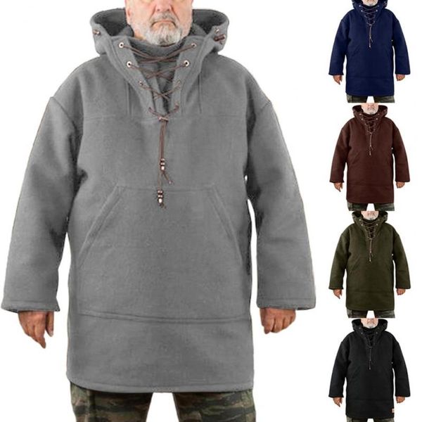 men's hoodies & sweatshirts mens casual pullover hooded front pockets hoodie woolen lace up sweatshirt cosplay costume, Black
men's hoodies & sweatshirts mens casual pullover hooded front pockets hoodie woolen lace up sweatshirt cosplay costume, Black