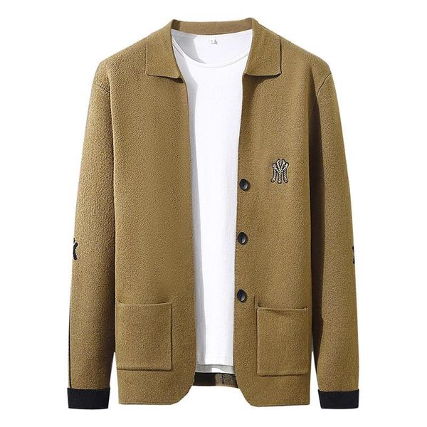 men's sweaters 2021 autumn winter sweater men british style slim long-sleeved ordinary fashion cardigan gentleman's leisure home, White;black
men's sweaters 2021 autumn winter sweater men british style slim long-sleeved ordinary fashion cardigan gentleman's leisure home, White;black