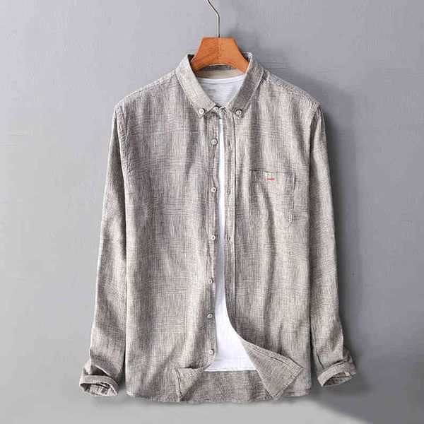 men's t-shirts arrival cotton and linen long-sleeved loose solid gray shirt mens brand italy flax shirts male clothing chemise ovmq, White;black
men's t-shirts arrival cotton and linen long-sleeved loose solid gray shirt mens brand italy flax shirts male clothing chemise ovmq, White;black