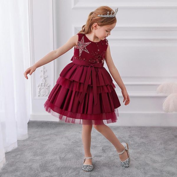 girl's dresses year gift layered tutu dress girl kids for girls clothes vestidos gown party and wedding princess costume, Red;yellow
girl's dresses year gift layered tutu dress girl kids for girls clothes vestidos gown party and wedding princess costume, Red;yellow