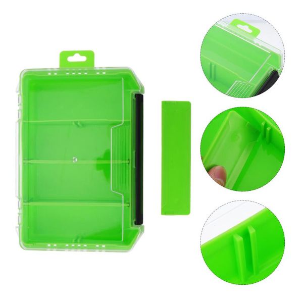 1pc plastic fishing box compartments storage case portable tackle boxes for home outdoor shop accessories
1pc plastic fishing box compartments storage case portable tackle boxes for home outdoor shop accessories