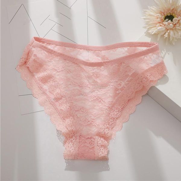 women's panties girl lingerie women underwear lace briefs thong g-strings mid-waist lady hollow-out breathable underpants, Black;pink
women's panties girl lingerie women underwear lace briefs thong g-strings mid-waist lady hollow-out breathable underpants, Black;pink