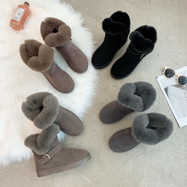 boots snow women plus velvet autumn and winter fashion casual soft soled short ladies warm cotton shoes, Black
boots snow women plus velvet autumn and winter fashion casual soft soled short ladies warm cotton shoes, Black