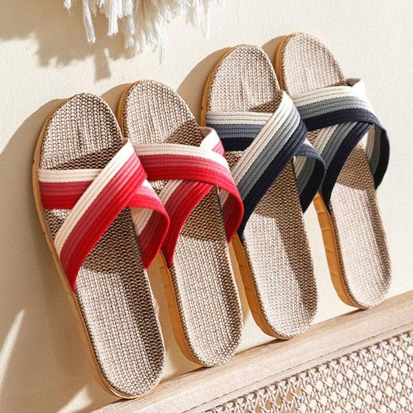 slippers women indoor house summer linen silent sweat absorption slides flip flops female flax belt bedroom home casual shoes, Black
slippers women indoor house summer linen silent sweat absorption slides flip flops female flax belt bedroom home casual shoes, Black