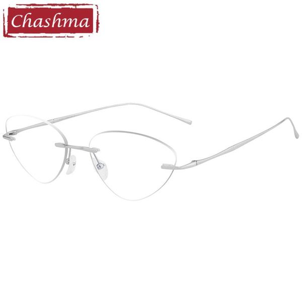 fashion sunglasses frames women cat eye pure titanium prescription lenses men rimless optical light weight anti blue ray glasses frame, Black
fashion sunglasses frames women cat eye pure titanium prescription lenses men rimless optical light weight anti blue ray glasses frame, Black