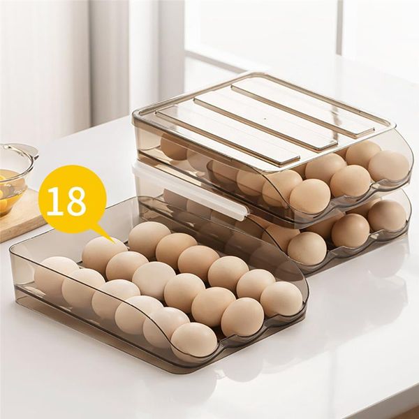storage bottles & jars refrigerator roll-on-egg containers food-grade pet plastic drawer organizer holder for duck eggs chicken
storage bottles & jars refrigerator roll-on-egg containers food-grade pet plastic drawer organizer holder for duck eggs chicken