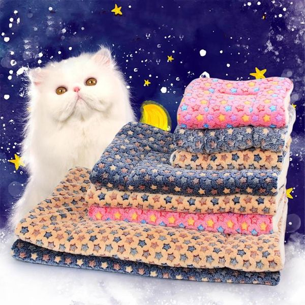 cat beds & furniture 1pc star print sodt dog rest fleece blanket winter pet cushion bed soft warm sleep mat large pets mats
cat beds & furniture 1pc star print sodt dog rest fleece blanket winter pet cushion bed soft warm sleep mat large pets mats