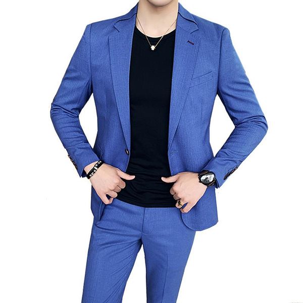 youth men's suit blazer pants set / male british casual two piece coat trousers large size 4xl slim fashion dress jacket suits & blazer, White;black
youth men's suit blazer pants set / male british casual two piece coat trousers large size 4xl slim fashion dress jacket suits & blazer, White;black
