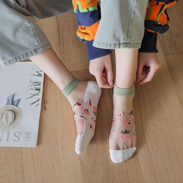 socks & hosiery 2021 japanese korea style women's casual creative transparent silk trend fruit print ultrathin glass, Black;white
socks & hosiery 2021 japanese korea style women's casual creative transparent silk trend fruit print ultrathin glass, Black;white