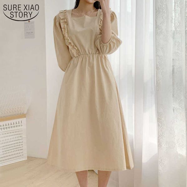 sweet chic summer women dress solid cotton bubble sleeve sqaure neck dress french women fashion party dress vestidos 13959 210528, Black;gray
sweet chic summer women dress solid cotton bubble sleeve sqaure neck dress french women fashion party dress vestidos 13959 210528, Black;gray