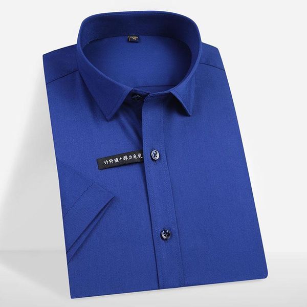 men's casual shirts summer regular fit business short sleeve elastic solid dress bamboo fiber stretch easy care formal male, White;black
men's casual shirts summer regular fit business short sleeve elastic solid dress bamboo fiber stretch easy care formal male, White;black