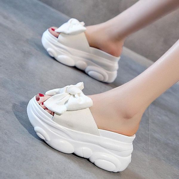 sandals 2021 summer fashion round toe women's slippers bowknot solid color casual platform outdoor beach shoes, Black
sandals 2021 summer fashion round toe women's slippers bowknot solid color casual platform outdoor beach shoes, Black