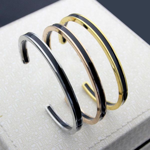 bangle open bracelet for women adjustable stainless steel upper arm accessories korea gift mini simple black style with logo
bangle open bracelet for women adjustable stainless steel upper arm accessories korea gift mini simple black style with logo