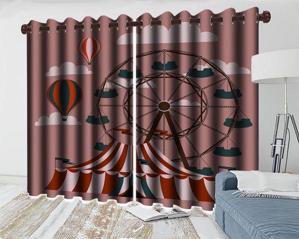 curtain & drapes 3d summer cartoon air balloon ferris wheel beautiful and practical digital printing curtains
curtain & drapes 3d summer cartoon air balloon ferris wheel beautiful and practical digital printing curtains