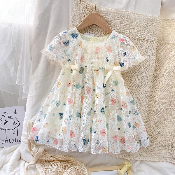 girls princess dress summer 2021 children korean butterfly lace girl puff sleeve flower dresses for weddings girl's, Red;yellow
girls princess dress summer 2021 children korean butterfly lace girl puff sleeve flower dresses for weddings girl's, Red;yellow