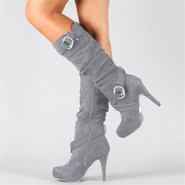 boots thin high heels women buckle side zipper style pleated mid calf autumn winter ladies shoes 2021 bottines femme, Black
boots thin high heels women buckle side zipper style pleated mid calf autumn winter ladies shoes 2021 bottines femme, Black