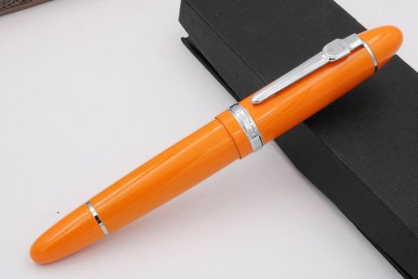 orange silver trim calligraphy nib fountain pen pens
orange silver trim calligraphy nib fountain pen pens