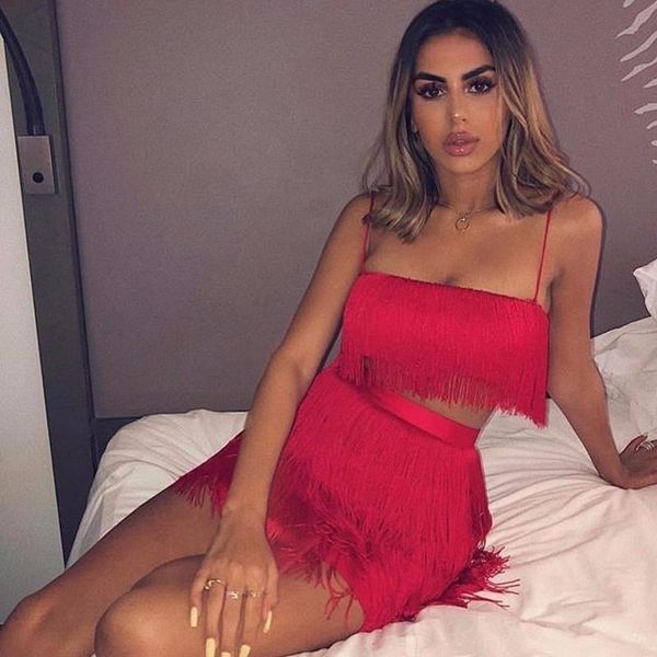 women's two piece pants fuedage summer tassel set white elegant and skirt women spaghetti strap backless 2 outfit
women's two piece pants fuedage summer tassel set white elegant and skirt women spaghetti strap backless 2 outfit