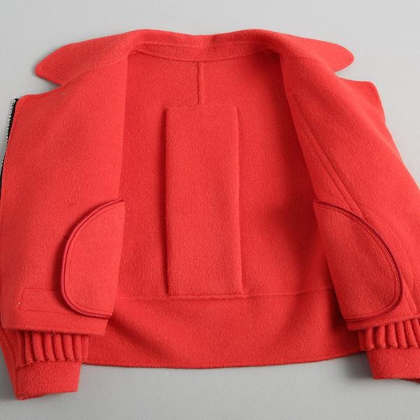 women's wool & blends casual winter women short 2021 streetwear autumn female jacket warm double-side coat outerwear 38415lw383, Black
women's wool & blends casual winter women short 2021 streetwear autumn female jacket warm double-side coat outerwear 38415lw383, Black