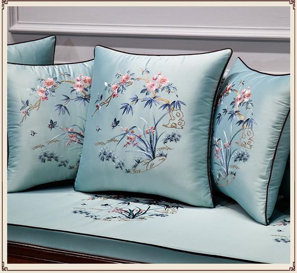 cushion/decorative pillow minimalist chinese embroidery flower cushion set daffodil
cushion/decorative pillow minimalist chinese embroidery flower cushion set daffodil
