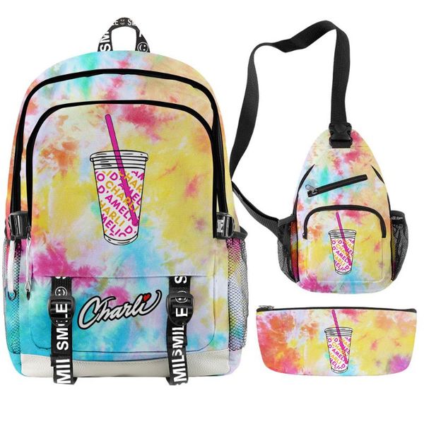 backpack charli dameamelio the house hype 3 piece set teenager portable oxford school bags custom water proof travel
backpack charli dameamelio the house hype 3 piece set teenager portable oxford school bags custom water proof travel