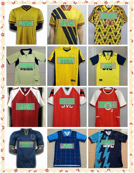 retro wright adams henry bergkamp soccer jerseys vieira petit suker pirès overmars kanu vintage kit classic shirt, Black;yellow
retro wright adams henry bergkamp soccer jerseys vieira petit suker pirès overmars kanu vintage kit classic shirt, Black;yellow