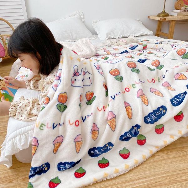 blankets cute cartoon vitality double quilt winter thickened cashmere home office nap blanket coral flannel
blankets cute cartoon vitality double quilt winter thickened cashmere home office nap blanket coral flannel