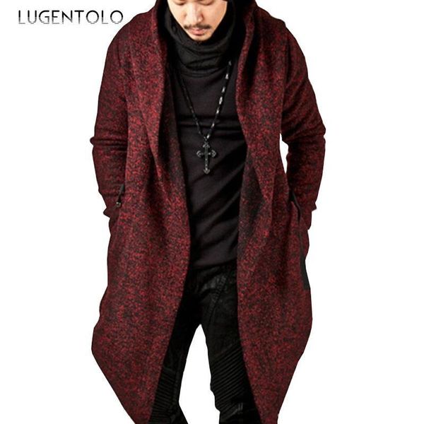 men's jackets lugentolo jacket hooded spring loose coat casual irregular hem solid color men fashion coats plus size 5xl ghd0, Black;brown
men's jackets lugentolo jacket hooded spring loose coat casual irregular hem solid color men fashion coats plus size 5xl ghd0, Black;brown