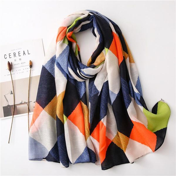 scarves 2021 spring scarf women cotton fashion plaid pashmina shawls wraps beach stoles female foulard hijab bufanda 180*90cm, Blue;gray
scarves 2021 spring scarf women cotton fashion plaid pashmina shawls wraps beach stoles female foulard hijab bufanda 180*90cm, Blue;gray