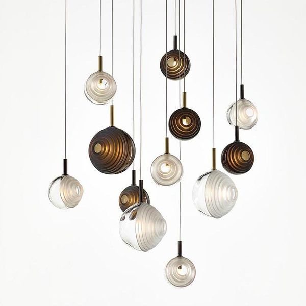 postmodern staircase glass led pendant lights creative ball shade hanging lamp for restaurant living room bedside cafe bar decor lamps
postmodern staircase glass led pendant lights creative ball shade hanging lamp for restaurant living room bedside cafe bar decor lamps
