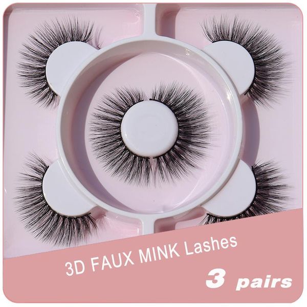 false eyelashes 3 pairs 3d faux mink lashes thick natural long eye wispy fake eyelash extension makeup tools cils
false eyelashes 3 pairs 3d faux mink lashes thick natural long eye wispy fake eyelash extension makeup tools cils