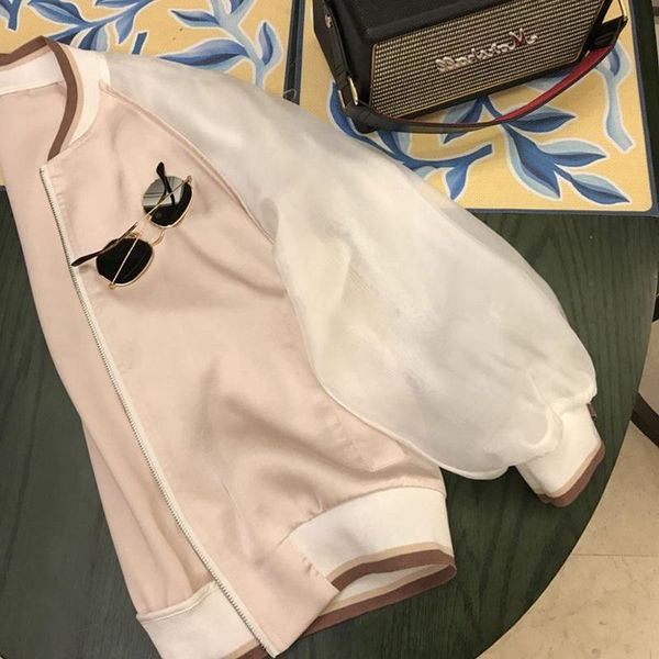 women's jackets jacket women soft air color matching baseball suit loose sun protection short coat female, Black;brown
women's jackets jacket women soft air color matching baseball suit loose sun protection short coat female, Black;brown