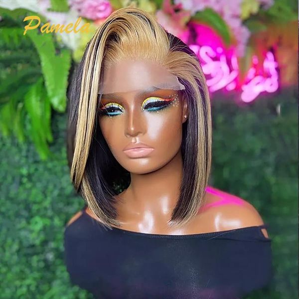 lace wigs honey blonde front human hair wig 13x4 ginger brown for women short bob full end 180% remy, Black;brown
lace wigs honey blonde front human hair wig 13x4 ginger brown for women short bob full end 180% remy, Black;brown